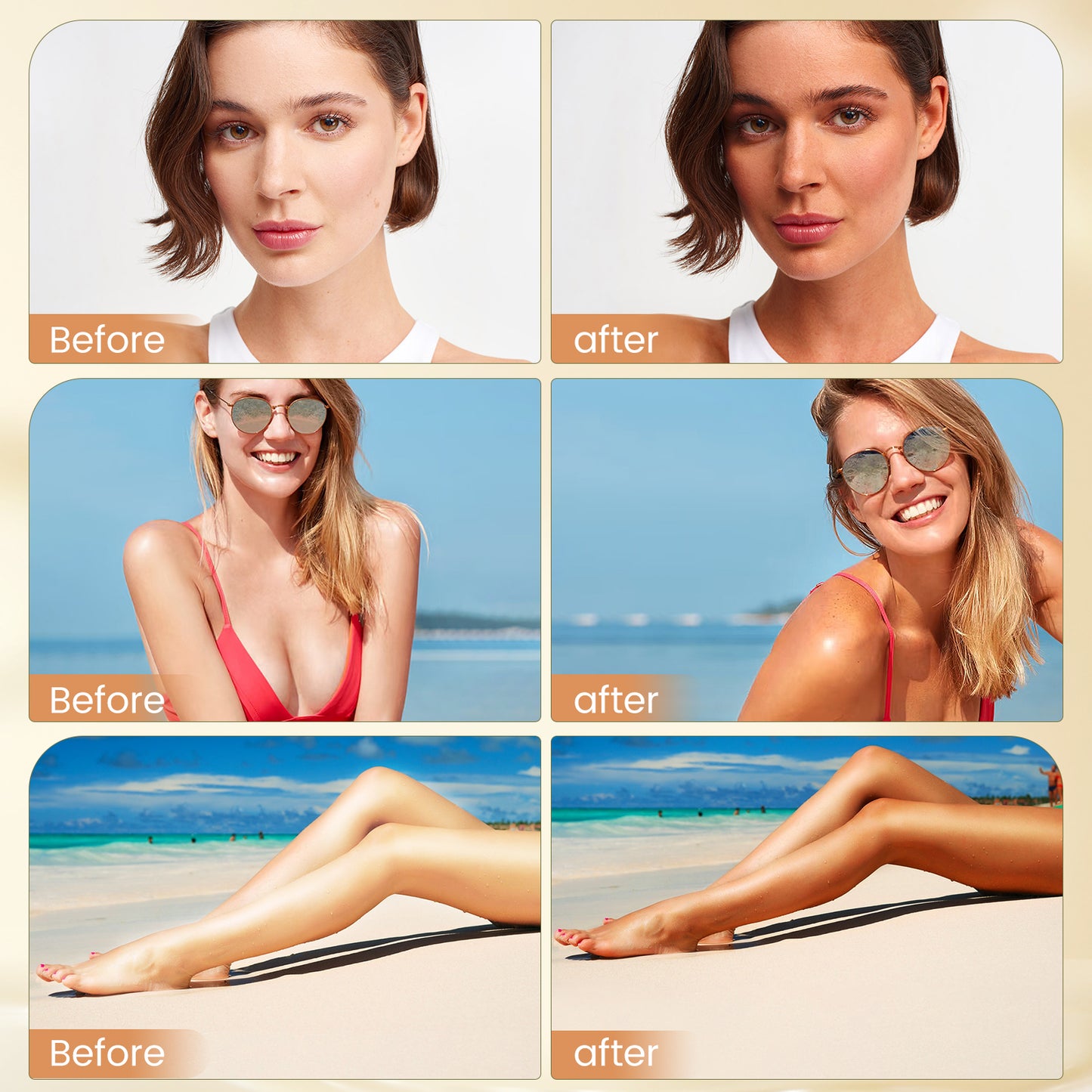 PIPIGE Sunless Tanning Drops For Face & Body