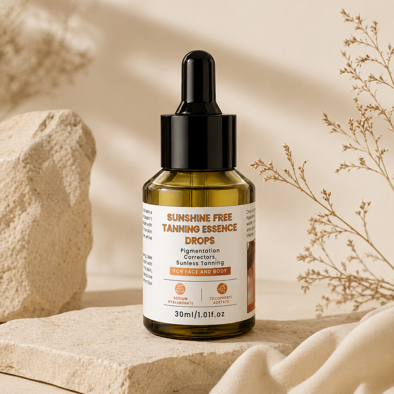 PIPIGE Sunless Tanning Drops For Face & Body
